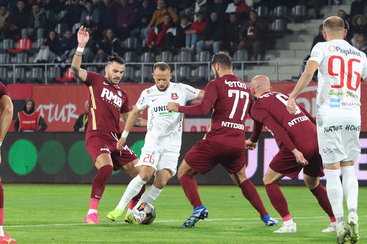 FC Hermannstadt - CFR Cluj 1-0  Ardelenii ratează șansa de a