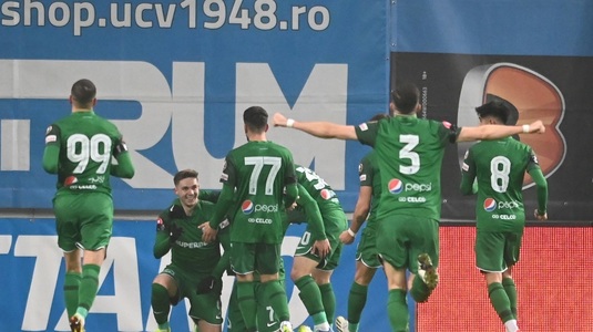 VIDEO | Universitatea Craiova - Farul Constanţa 1-2. Oltenia, redusă la tăcere de campioană. Hagi, ”Rege” şi în Bănie