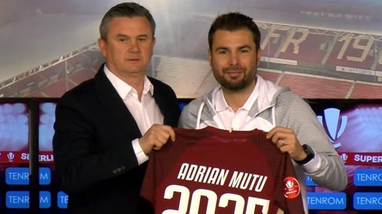 Mutu a fost prezentat oficial la CFR! Cristi Balaj a vorbit la superlativ despre ”Briliant”: ”Dacă va pleca, să plece în Premier League, Serie A sau LaLiga”