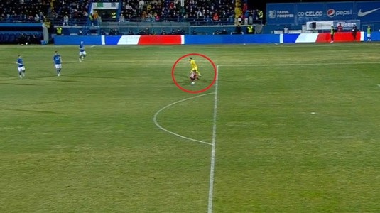 Fază cum rar se vede! Arbitrul l-a eliminat pe Buzbuchi, Larie şi-a ieşit din minţi, apoi centralul a anulat decizia majoră | VIDEO