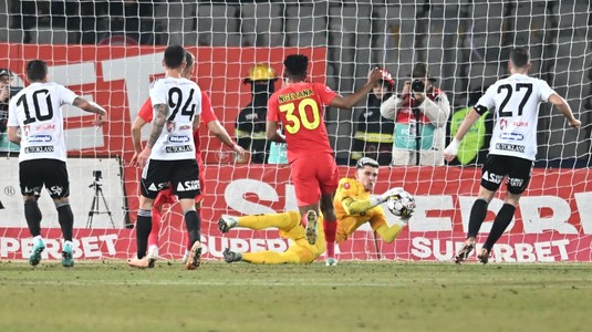 VIDEO | ”U” Cluj - FCSB 0-0. Pas greşit făcut de liderul Superligii. Roş-albaştrii termină etapa cu şapte puncte peste Rapid. Nistor a ratat un penalty