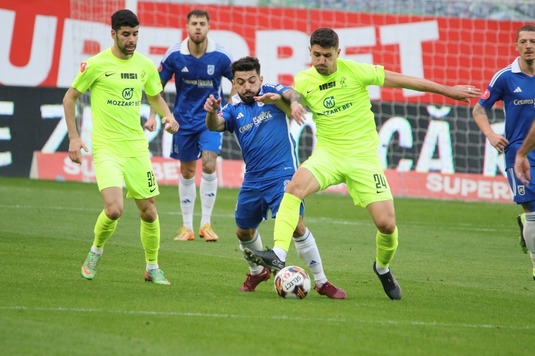 VIDEO | FCU Craiova - Poli Iaşi 1-1. Remiză şi mulţi nervi în Bănie. Câte un gol anulat pentru fiecare echipă