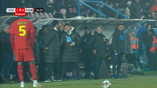 Motivul pentru care Pintilii a fost eliminat cu Voluntari. S-a aflat discuţia cu Colţescu: ”Vino încoace! Nu? Roşu!” | EXCLUSIV