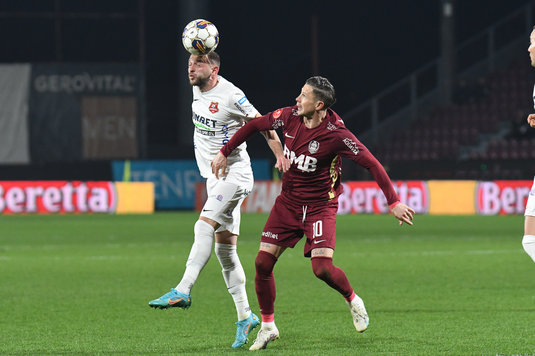 VIDEO CFR Cluj - Hermannstadt 1-0. Otele a marcat pe finalul partidei
