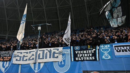 FOTO | ”Noapte bună, măscăricilor!” Derby-ul Craiovelor a început mai devreme. Lovitură teribilă pentru susţinătorii echipei lui Mititelu