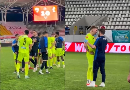 VIDEO EXCLUSIV | Momente tensionate după Dinamo - Poli Iaşi! Silviu Lung Jr. s-a răstit la colegi, Andrei Gheorghiţă a plâns în hohote
