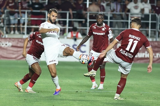 VIDEO | Rapid - CFR Cluj 2-2. Giuleştenii, joc slab, dar salvaţi la ultima fază. Dan Petrescu scapă victoria printre degete