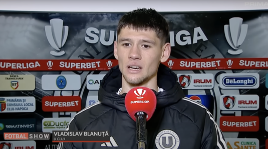 Vladislav Blănuţă s-a eschivat când a fost întrebat de ce a refuzat-o pe FCSB: ”Rămâne secret”