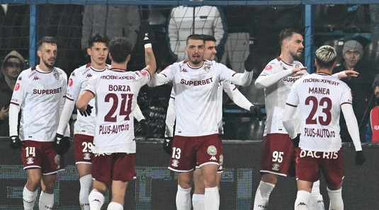 VIDEO | Farul - Rapid 1-3, în Superliga! Şumudică îşi "betonează" locul în play-off. "Marinarii", ratări incredibile cu poarta goală