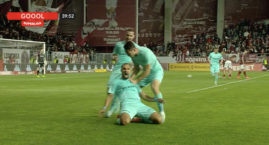 LIVE VIDEO | Rapid Bucureşti – CFR Cluj, ACUM, pe orangesport.ro. Ardelenii fac legea în Giuleşti. Deac marchează înainte de pauză
