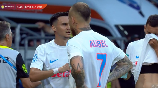 VIDEO | Debut ratat pentru Alibec. Noul atacant al campioanei a rezistat doar 10 minute pe gazon, în Supercupa cu CFR. Ce s-a întâmplat