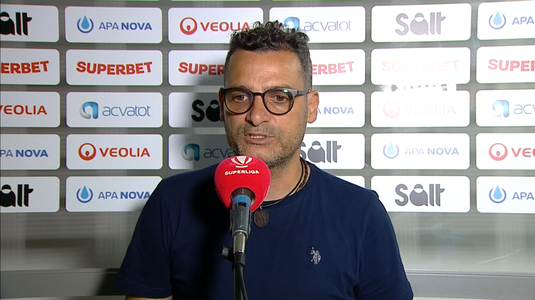Mihai Teja surprinde după Metaloglobus - U Cluj 1-4: "Ne-am bătut de la egal la egal, am făcut un meci bun"