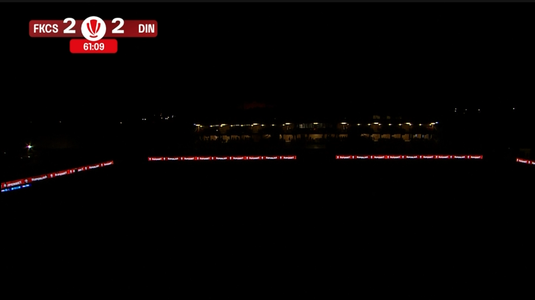 LIVE VIDEO | Csikszereda - Dinamo, ACUM, pe Orangesport.ro. Probleme la Miercurea Ciuc! A picat nocturna şi jocul s-a întrerupt