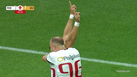 LIVE VIDEO | Hermannstadt - U Cluj se joacă ACUM, iar cele mai importante faze sunt pe orangesport.ro. Sibienii au întors scorul în doar trei minute