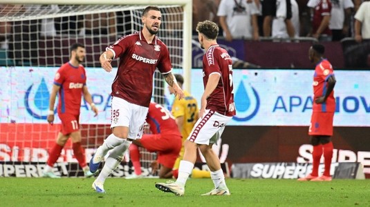 VIDEO | Rapid - FCSB 2-2. Final nebun de meci pe Arena Naţională! Giuleştenii au dat lovitura în prelungiri
