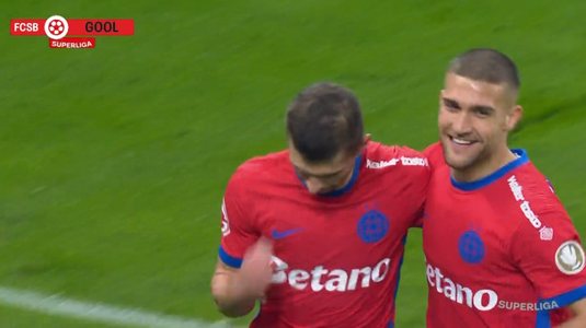 LIVE VIDEO | FCSB - UTA, ACUM, pe Orangesport.ro. Tănase face 2-0 din penalty