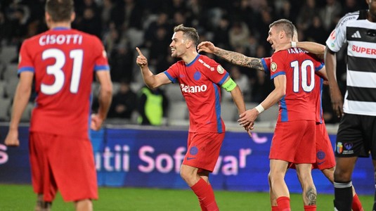 LIVE VIDEO | U Cluj - FCSB, ACUM, pe Orangesport.ro. Darius Olaru, dublă pe Cluj Arena! Cisse a comis-o în apărarea ardelenilor