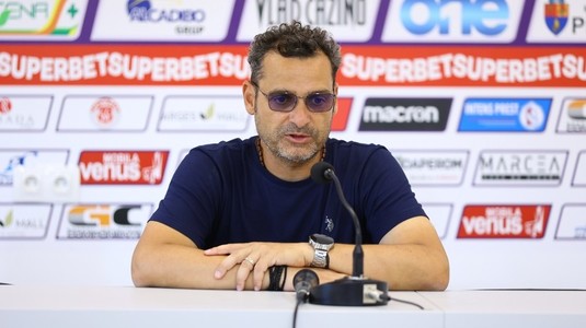 Mihai Teja a răbufnit după o nouă înfrângere în Superliga: "Nu ne ia nimeni capul, nu e război, nu ne împuşcă nimeni”