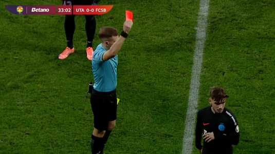 LIVE TEXT | Zi importantă în Cupa României! Cartonaş roşu în UTA - FCSB! Necşulescu a fost eliminat la debut