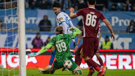 Universitatea Craiova - CFR Cluj 1-1. Meci spectaculos în Bănie! Oltenii au ratat din toate poziţiile, iar echipa lui Pancu pleacă cu un punct la Cluj