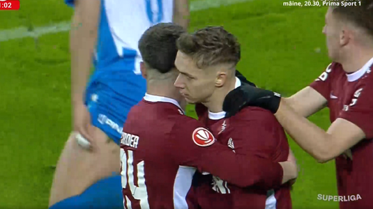 LIVE VIDEO | Universitatea Craiova - CFR Cluj, ACUM, în Superliga. Neverosimil! Louis Munteanu a înscris, dar a refuzat să se bucure din cauza tensiunilor cu conducerea