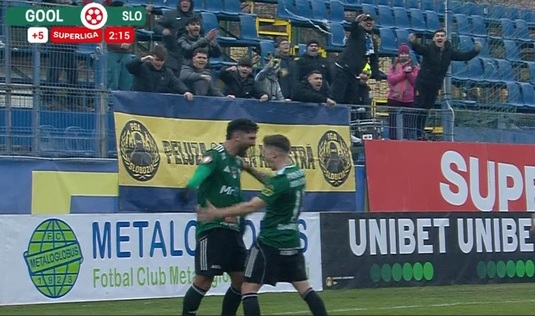 LIVE VIDEO | Metaloglobus - Unirea Slobozia, ACUM, în Superliga. Repriză spectaculoasă la Clinceni: două goluri şi un penalty ratat