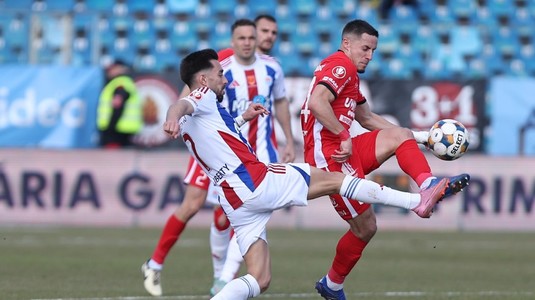 VIDEO | Oţelul - Hermannstadt 0-2. A fost haos la Galaţi. Dorinel îşi bate fosta echipă şi respiră în clasament. Gazdele au avut trei eliminaţi