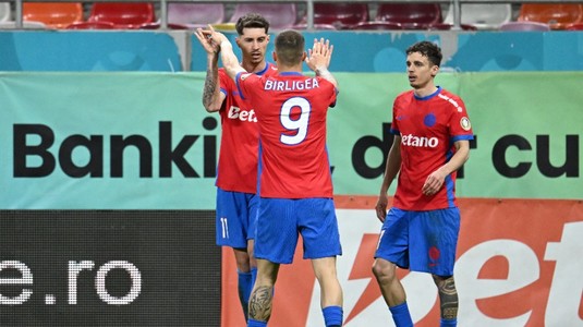 VIDEO | FCSB - UTA 1-0. Roş-albaştrii urcă pe primul loc în play-out. Prima victorie de la revenirea lui Mirel Rădoi