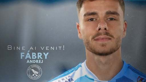 OFICIAL | Corvinul Hunedoara, transfer pentru Superliga: Andrej Fabry!