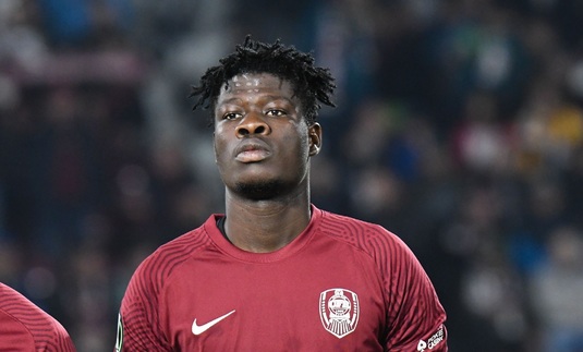 Fotbalistul vândut de CFR cu 1,8 milioane de euro a revenit în Superliga. Cu cine a semnat Yeboah