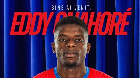 OFICIAL | Eddy Gnahore a fost prezentat oficial la FCSB: ”Clubul nostru îi urează bun-venit!”