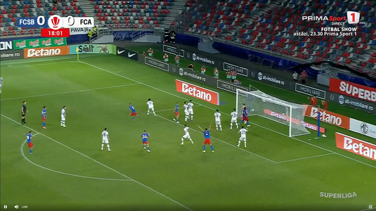 LIVE VIDEO | FCSB - FC Argeş, ACUM, pe Orangesport.ro. S-a deschis scorul în Ghencea