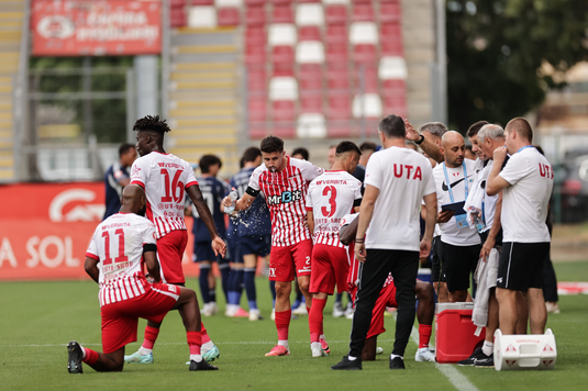 VIDEO | UTA - Oţelul 2-2. Meci nebun la Arad. Gălăţenii au condus cu 2-0, dar ”Bătrâna Doamnă” a egalat la ultima fază