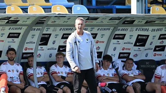 Florin Pîrvu a răbufnit după FC Voluntari – U Cluj 0-2: "Se pare că a fost". Reacţia lui Cristiano Bergodi