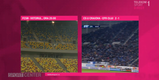 VIDEO | CSU, mai susţinută decât FCSB! Comparaţie incredibilă între suporteri: 26.000 pe ”Ion Oblemenco” vs. 1.500 pe Arena Naţională
