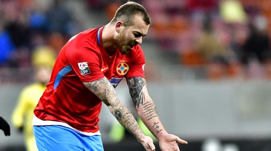 Scos din lot pentru meciul cu Viitorul, Denis Alibec n-a mai rămas în Bucureşti! Unde a fost surprins atacantul FCSB