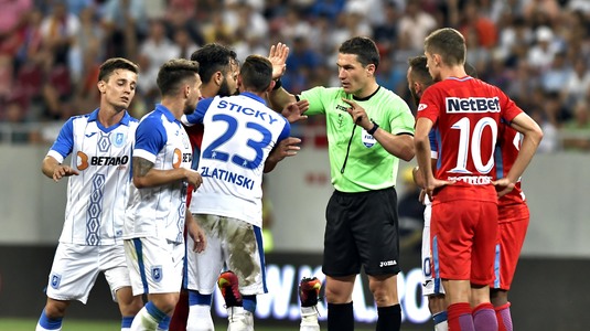 FCSB şi Craiova au un procentaj pozitiv de victorii cu Kovacs la centru » Va fi meciul 220 pentru arbitrul din Carei