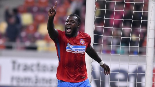 FCSB şi-a abandonat golgeterul! Harlem Gnohere, cel mai bun atacant din ultimii doi ani a fost exilat pe banca de rezerve