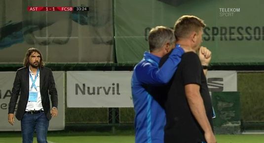 VIDEO | Gafă URIAŞĂ a lui Mihai Bălaşa la golul Astrei. Fundaşul a ieşit în minutul 41. Momentul în care Andronache e îndrumat să-l schimbe