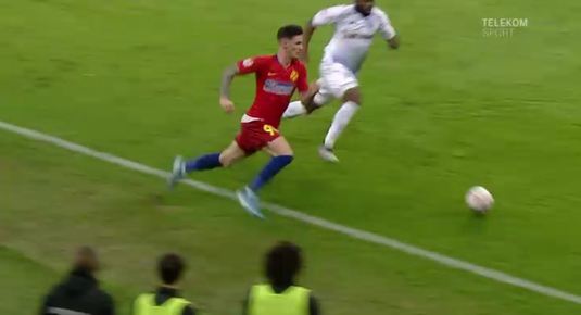 VIDEO Dennis Man ca Gareth Bale! Cursa FENOMENALĂ prin care a deschis scorul contra Craiovei