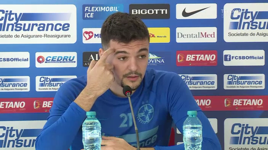 VIDEO | "Nu e un pas în spate". Adrian Petre aşteaptă debutul său pentru FCSB. Ce a spus despre criticile patronului