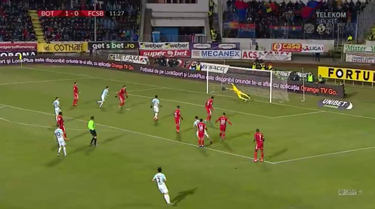 VIDEO | "Racheta" lui Man. "Perla" lui Becali, gol fabulos în meciul cu FC Botoşani!