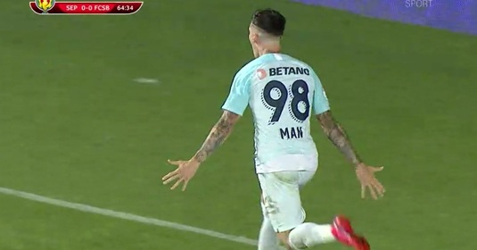 Dennis "The Man". Perla FCSB-ului a marcat sub ochii scouterilor. VIDEO Ce transfer de Champions League poate prinde internaţionalul de tineret