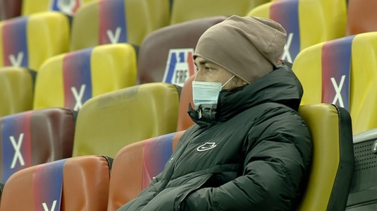 VIDEO | Ante Vukusic, noul atacant al FCSB, în tribună la meciul cu Poli Iaşi