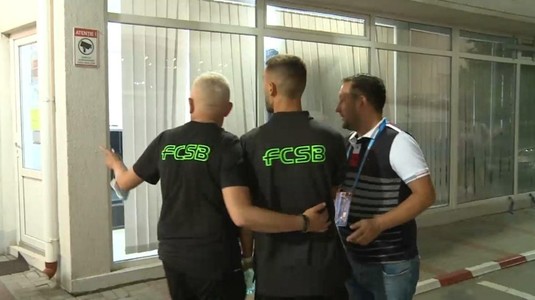 Primele imagini şi ce s-a întâmplat la controlul antidoping. Fotbaliştii chemaţi de ANAD după Botoşani - FCSB, meci cu "anumite suspiciuni" VIDEO