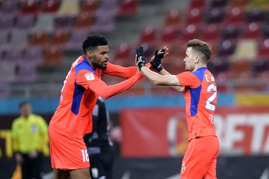 De asta l-a vrut Becali! Edjouma, primul gol pentru FCSB la doar al doilea meci pentru roş-albaştri. Cum a marcat | VIDEO