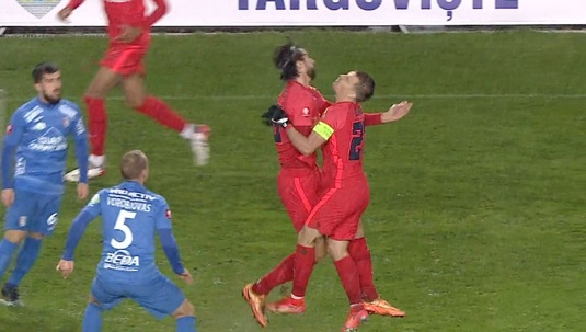 VIDEO | Veşti proaste pentru FCSB. Olaru şi Compagno s-au ciocnit violent şi au fost schimbaţi!
