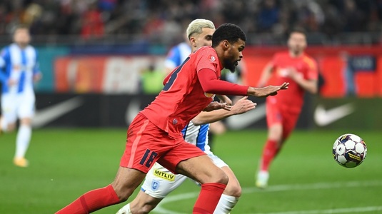 Gigi Becali i-a răspuns lui Edjouma, care s-a plâns că joacă puţin: ”Trebuie să dea gol de frică”. O nouă schimbare tactică pregătită la FCSB: ”O să-l încercăm pe el”