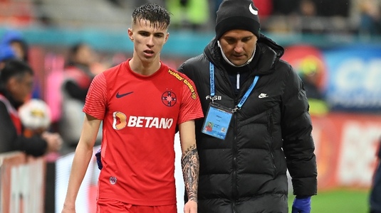 FOTO | Octavian Popescu şi-a etalat noul tatuaj la meciul FCSB - Farul