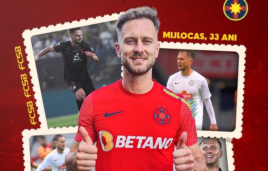 Damjan Djokovic, anunţat oficial de FCSB! Ce număr neobişnuit va purta pe tricou şi pe ce perioadă se întinde contractul